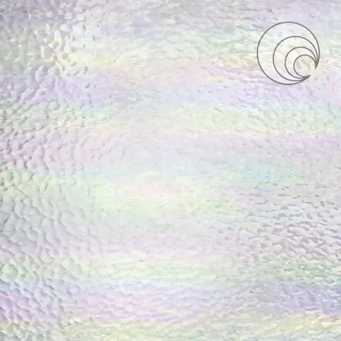 OGT 100H-F-IR Clear Hammered Iridescent