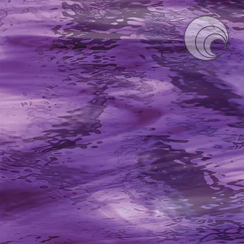 OGT 444-1W-F Deep Violet/Pale Purple Waterglass®