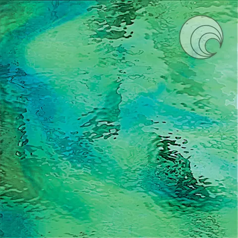 OGT 423-1W-F Pale Green/Aqua Blue Waterglass®