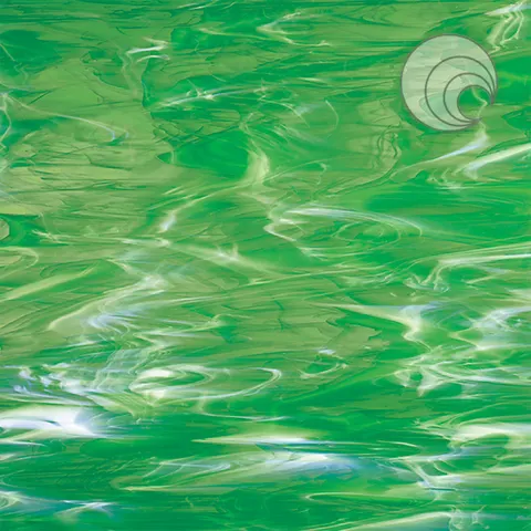 OGT 329-2S-F Light Green/White, Wispy